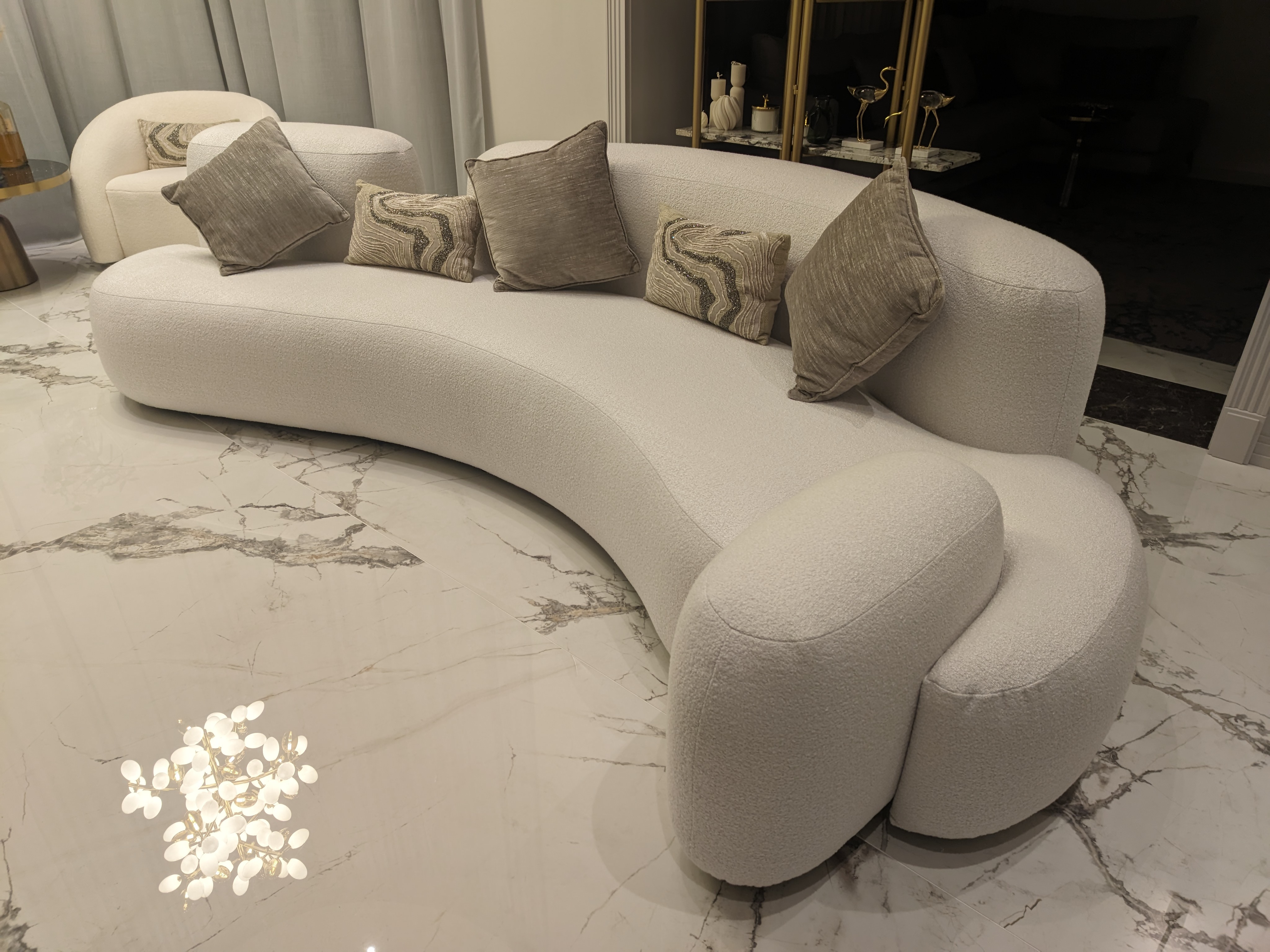 диван полукруглый эркерный на заказ спб