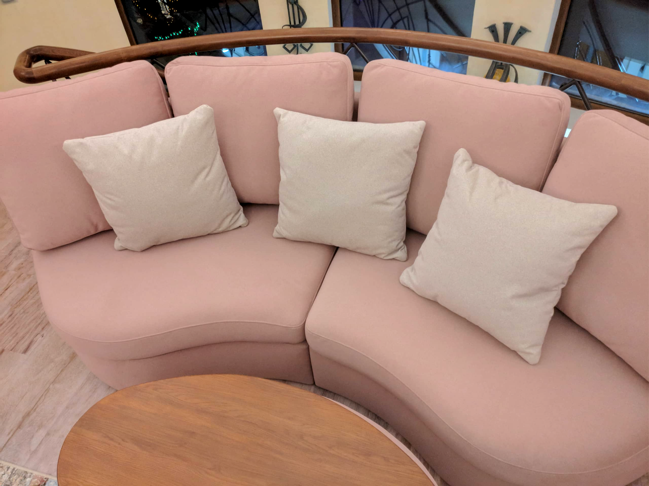 диван полукруглый эркерный на заказ спб