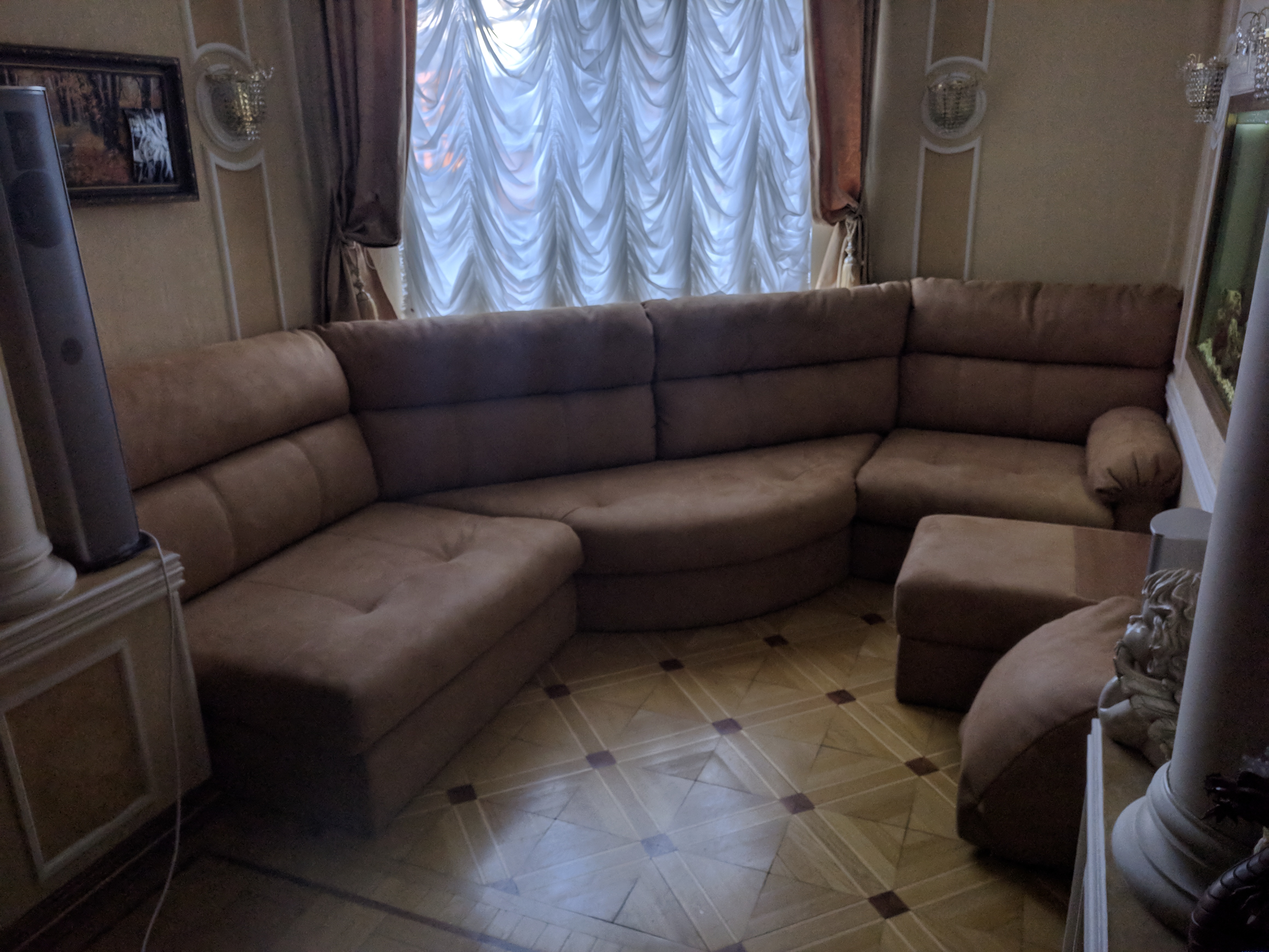 диван с углом 135 градусов на заказ спб