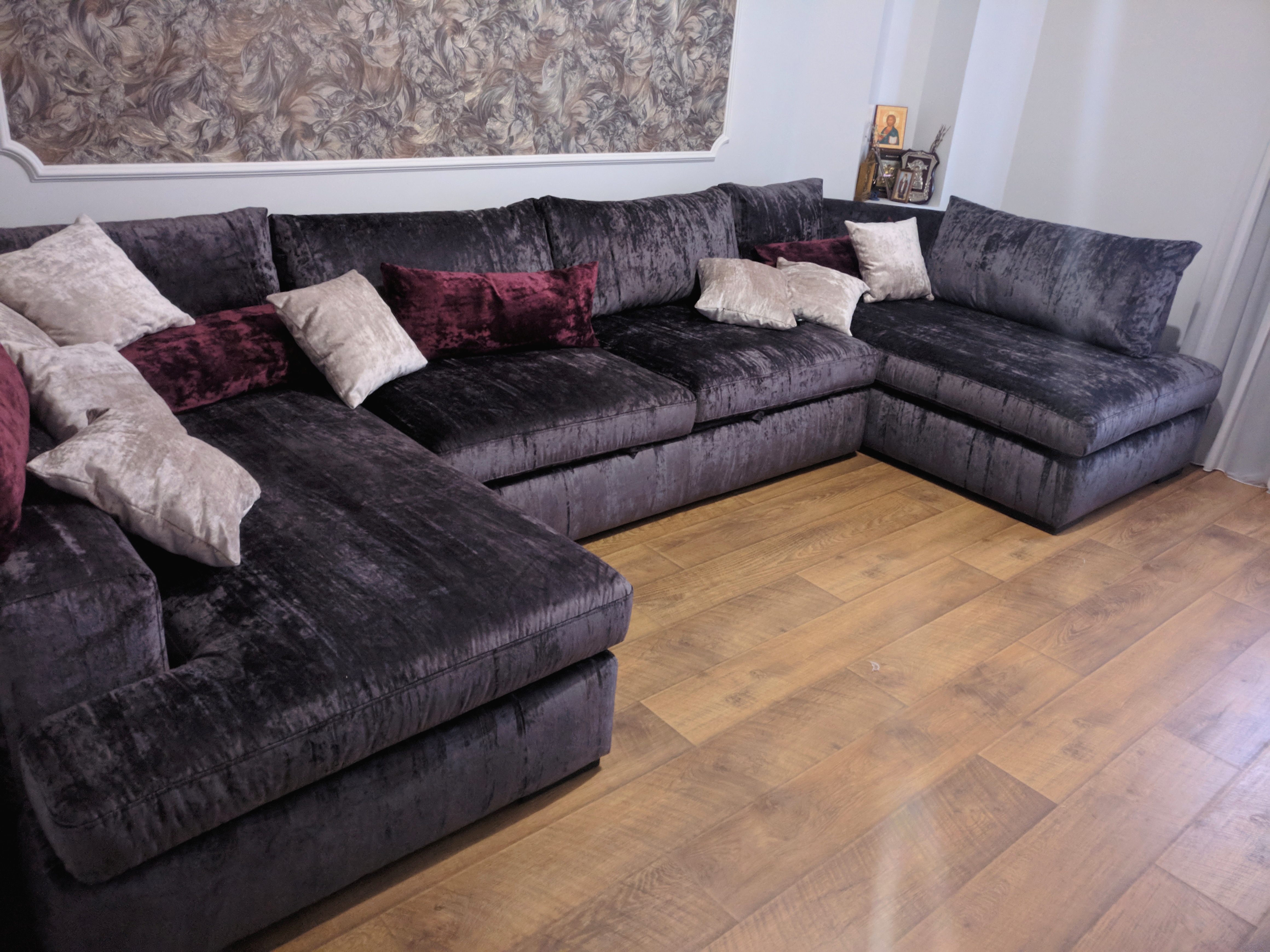 п-образный диван на заказ в спб