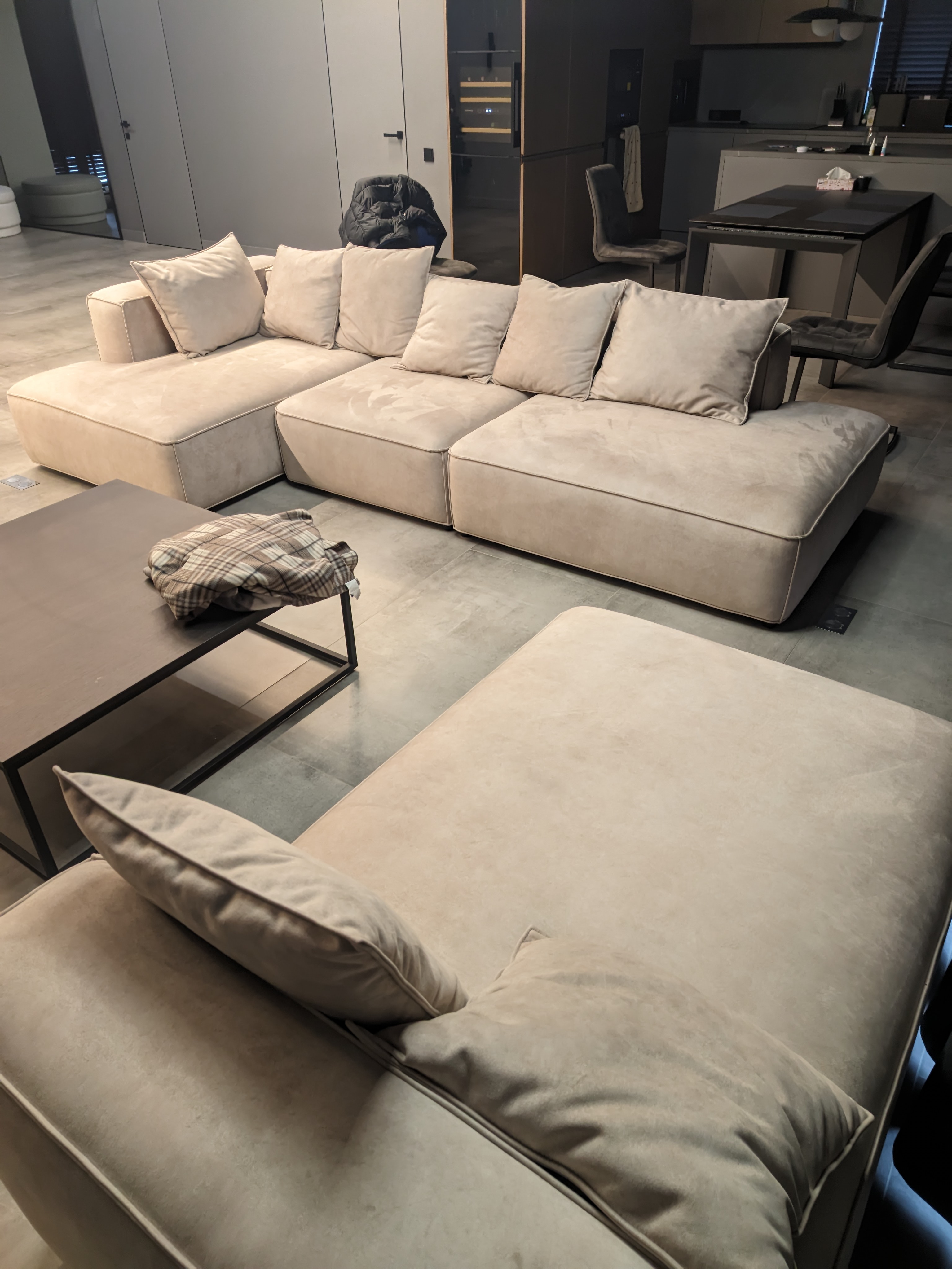 модульный диван и кушетка LS824